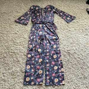 Sexy satin / silk feel pajamas XS Victoria's Secret New never worn jumpsuit